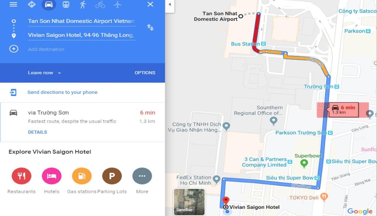 Vivian Saigon Hotel Ho Chi Minh-Byen Eksteriør billede